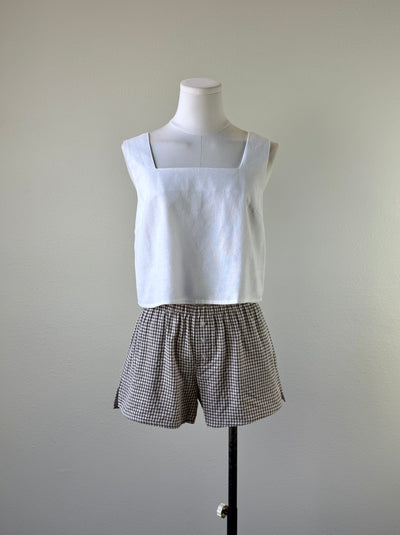 Gingham Lounge Shorts