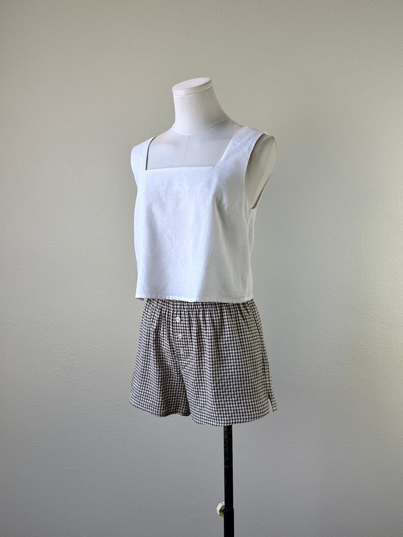 Gingham Lounge Shorts
