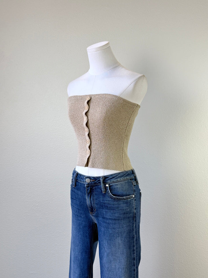 Giselle Strapless Sweater