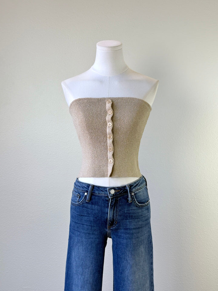 Giselle Strapless Sweater