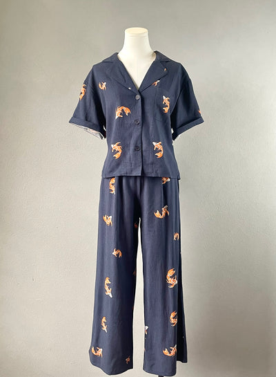 Goldfish Button Up