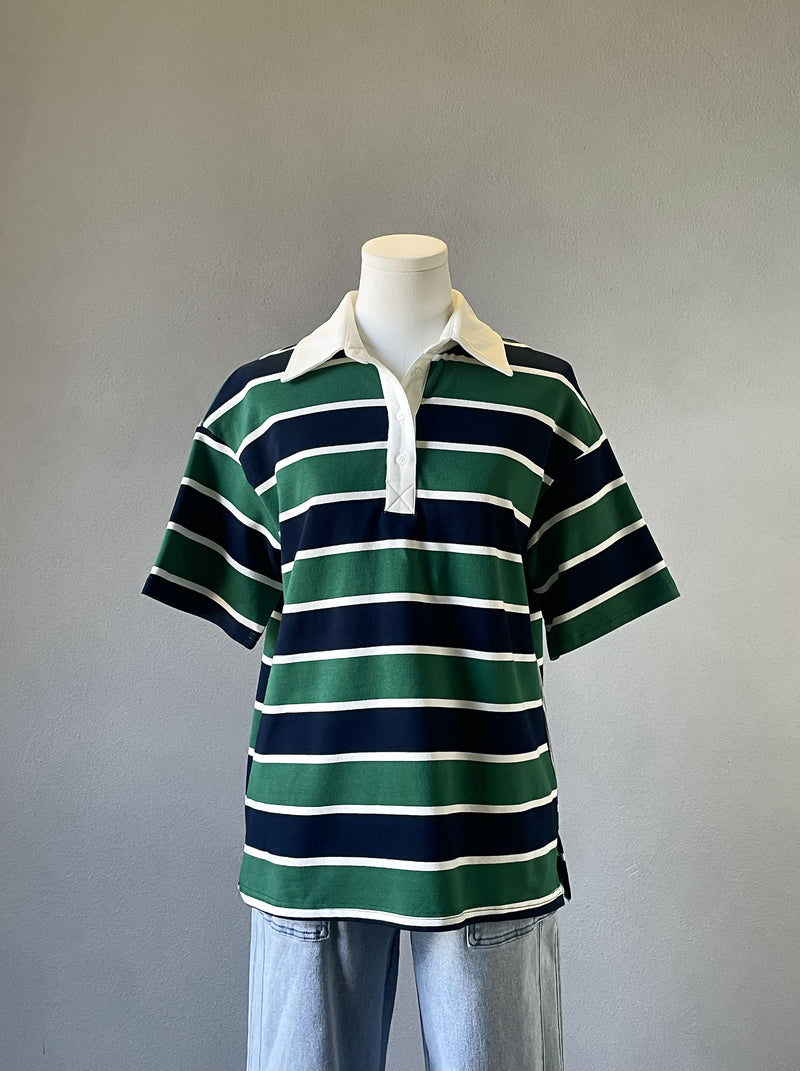 Green Rugby Top