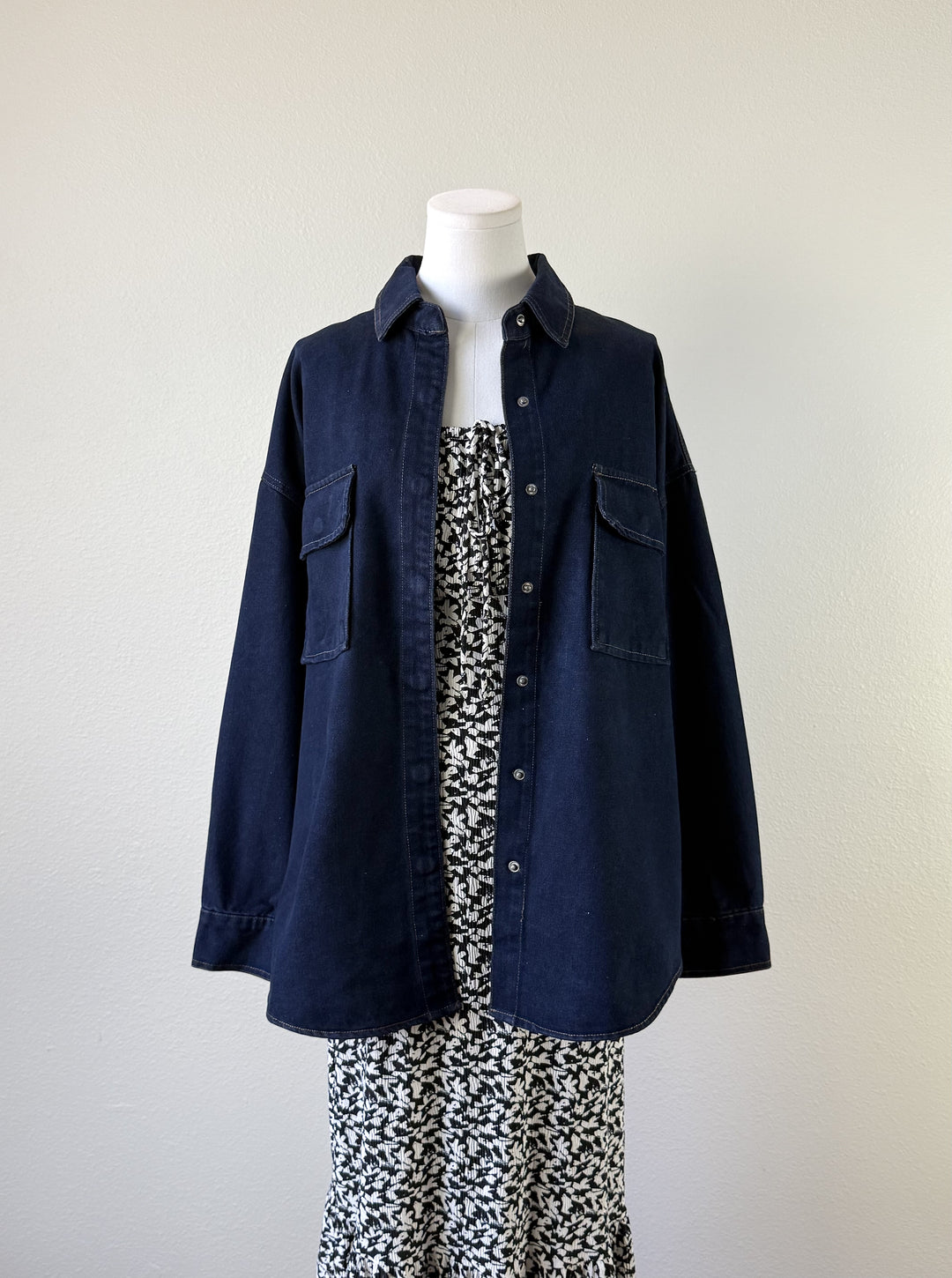 Irene Denim Shacket