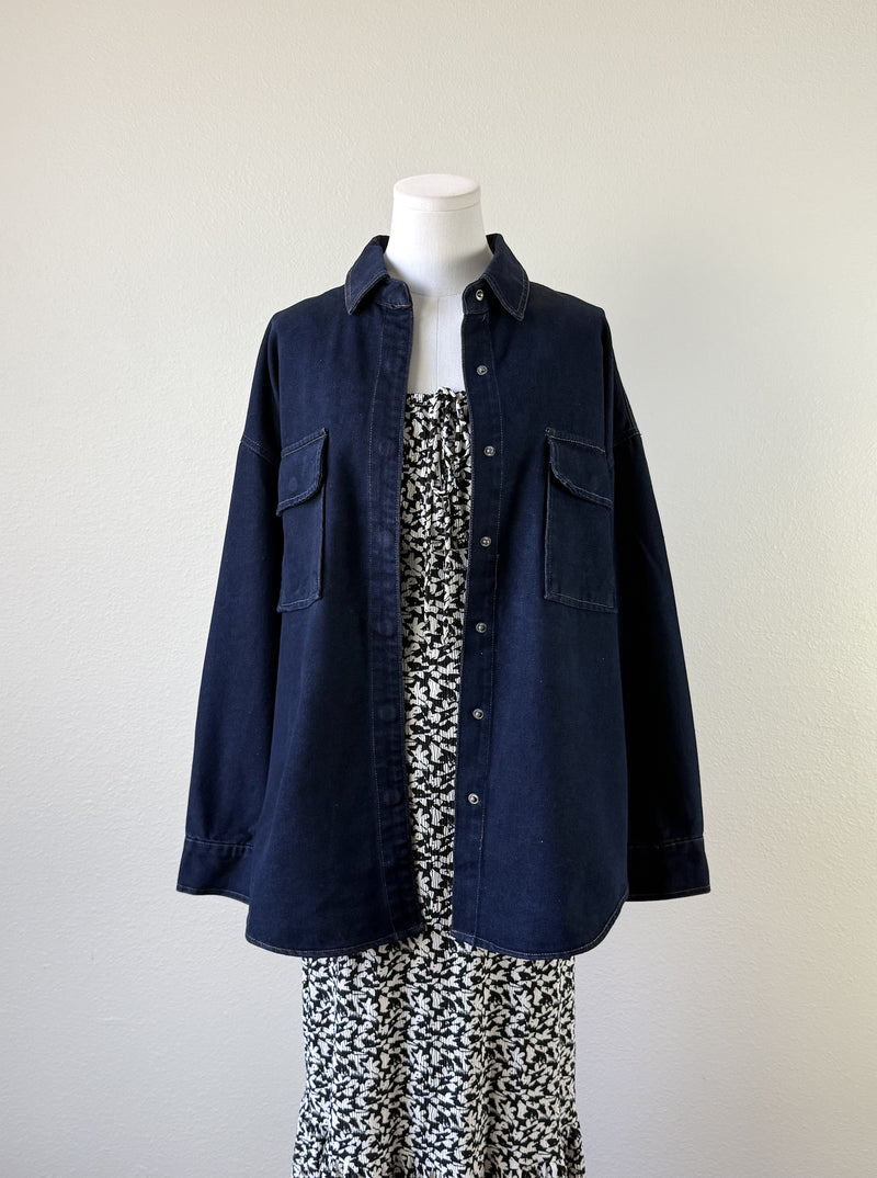 Irene Denim Shacket