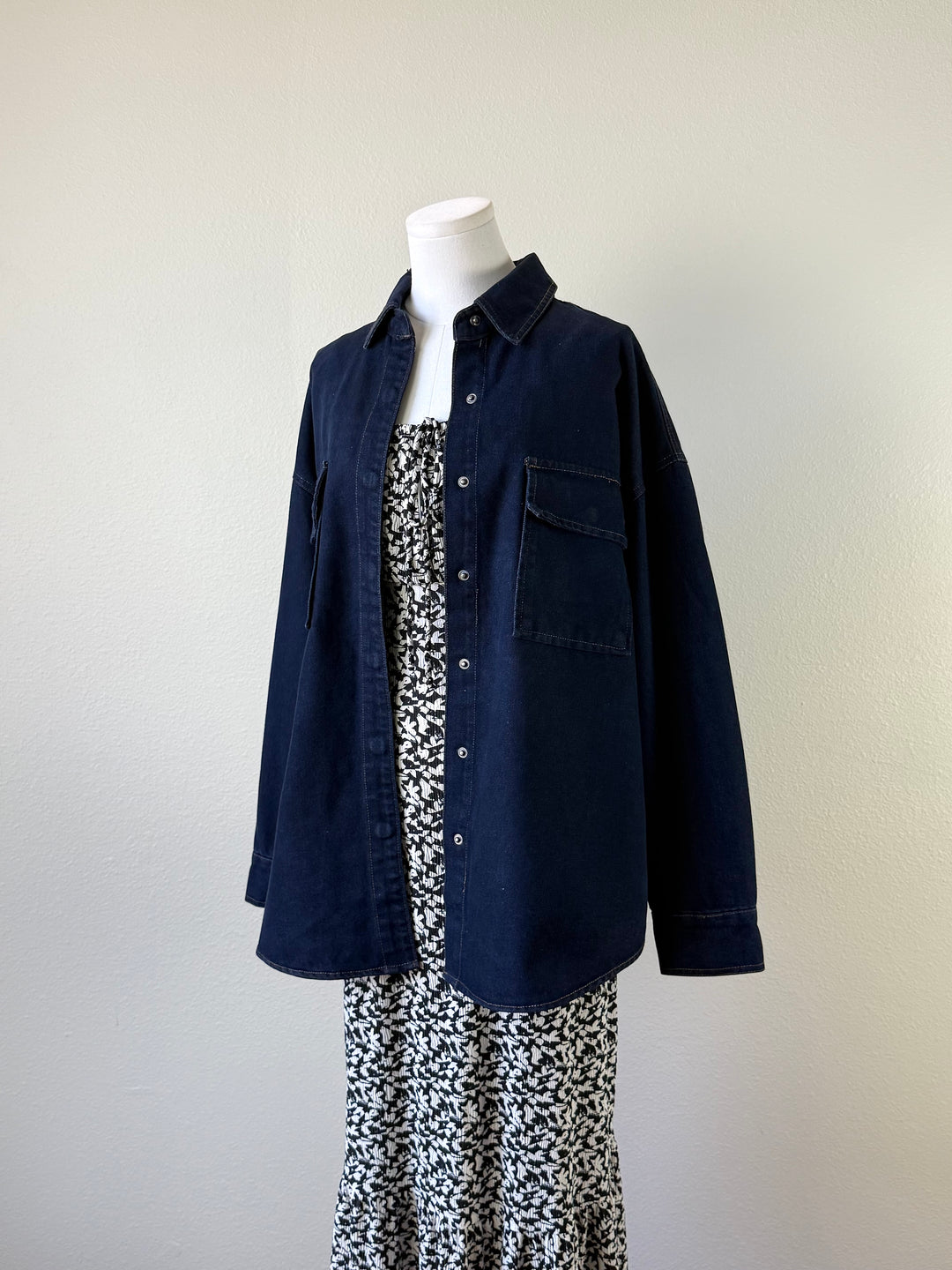 Irene Denim Shacket