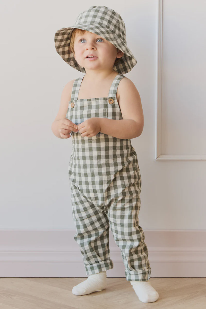 Kingston Overall Gingham Leaf