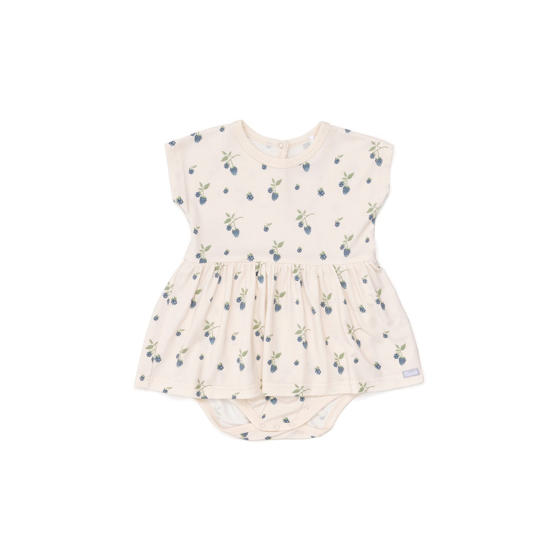 Blackberries Skirted Modal Romper