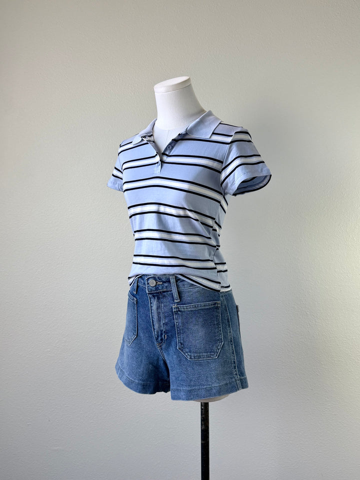 Laura Stripe Polo