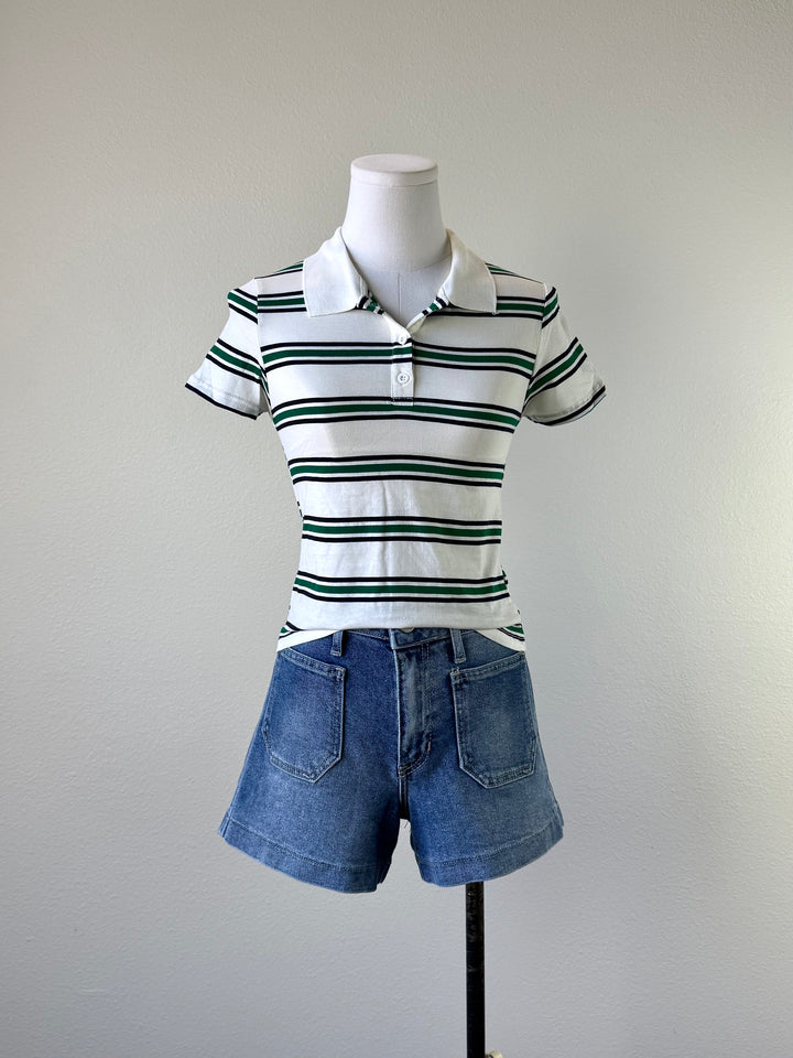 Laura Stripe Polo