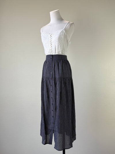 Leonna Check Skirt