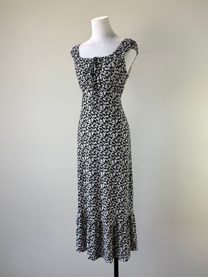 Lux Front Tie Dress