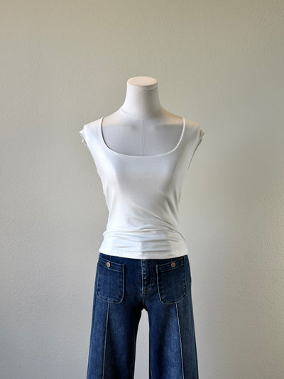 Maeve Cap Sleeve Top