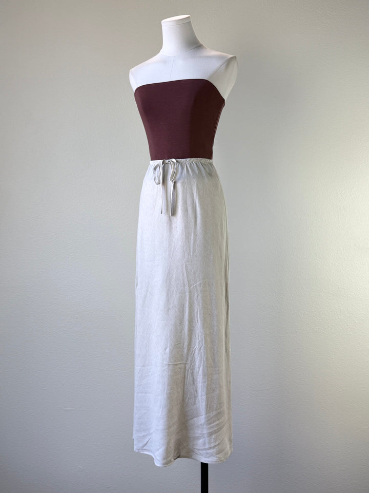 Marjorie Linen Skirt