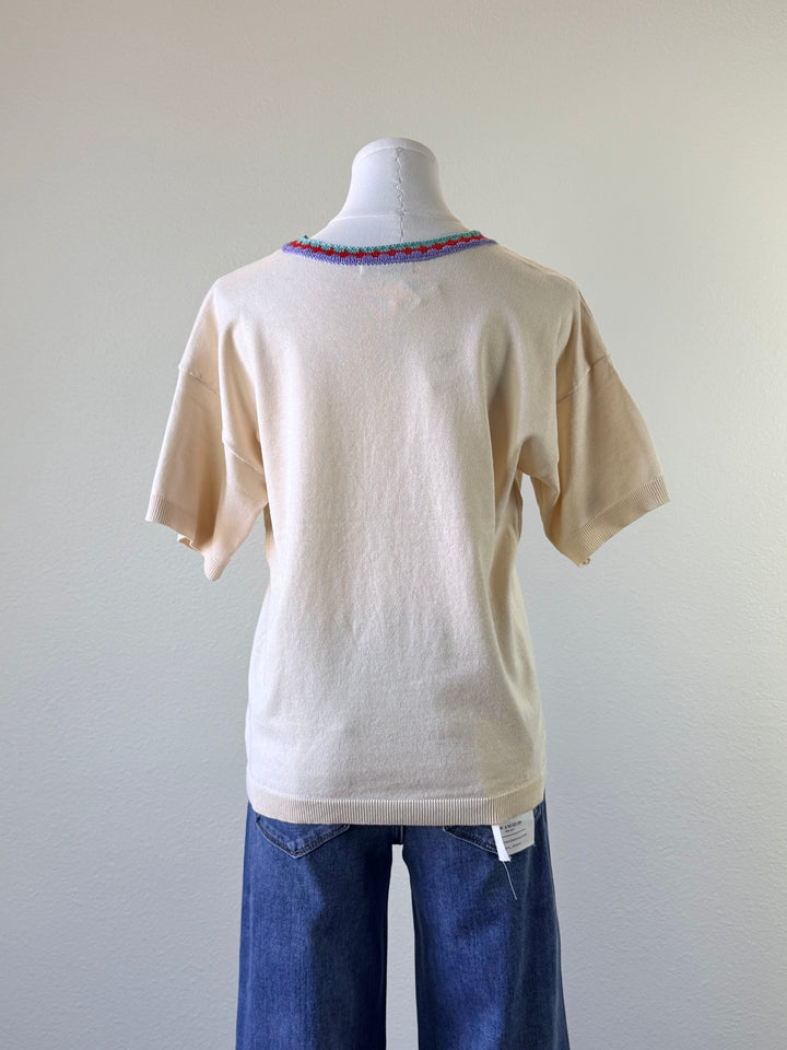 Mateo Embroidered Sweater