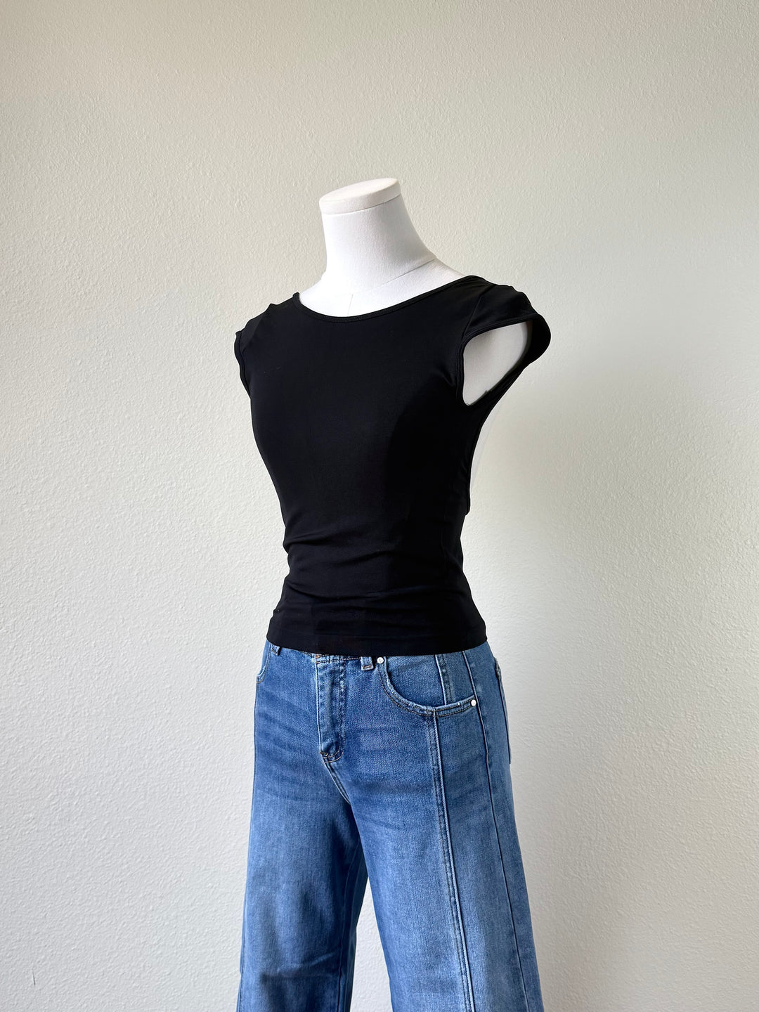 Open Back Ballerina Top