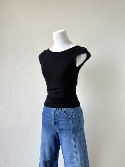 Open Back Ballerina Top