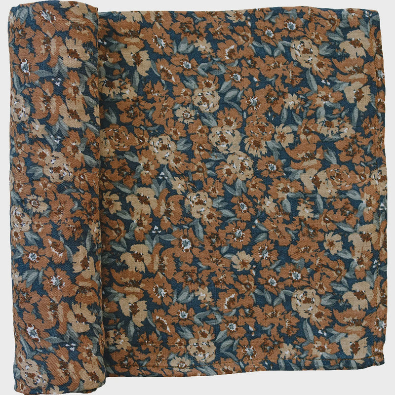 Venetian Floral Muslin Swaddle