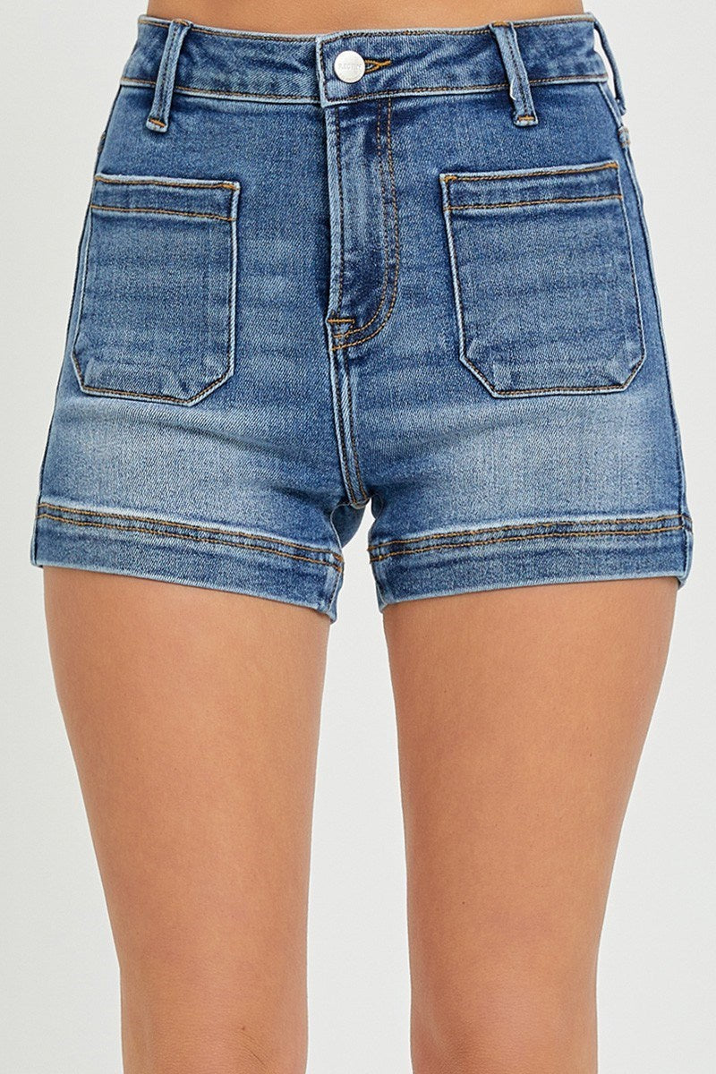Jessica Patch Pocket Shorts