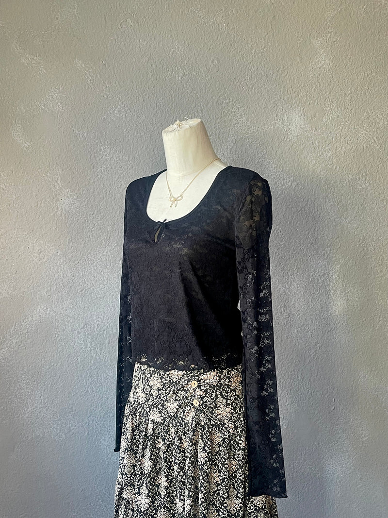 Sable Lace Top