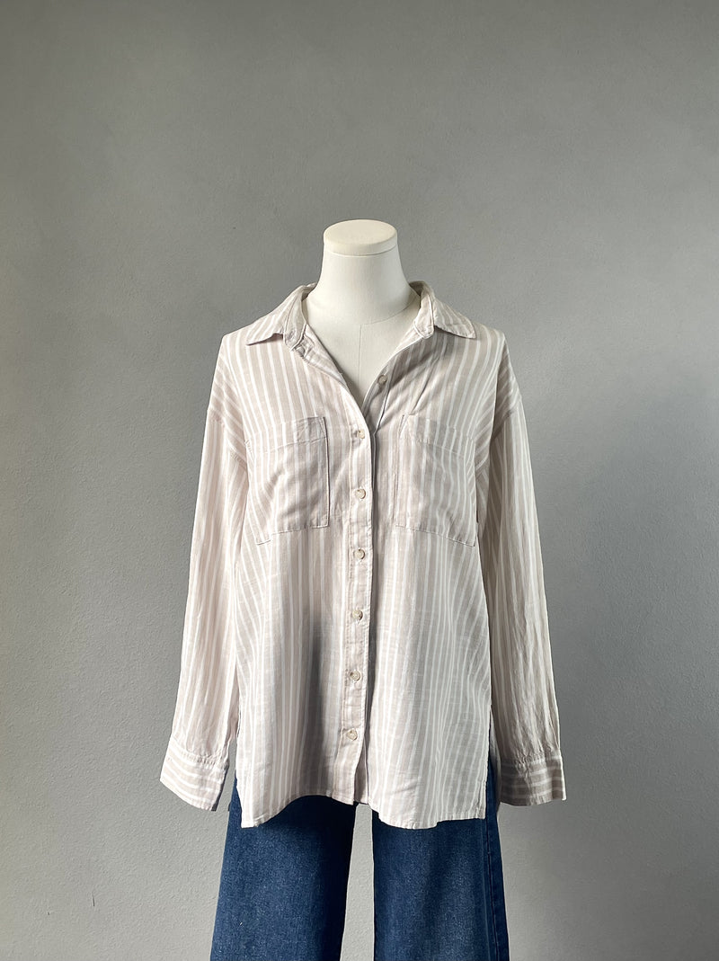 Sami Striped Button Up