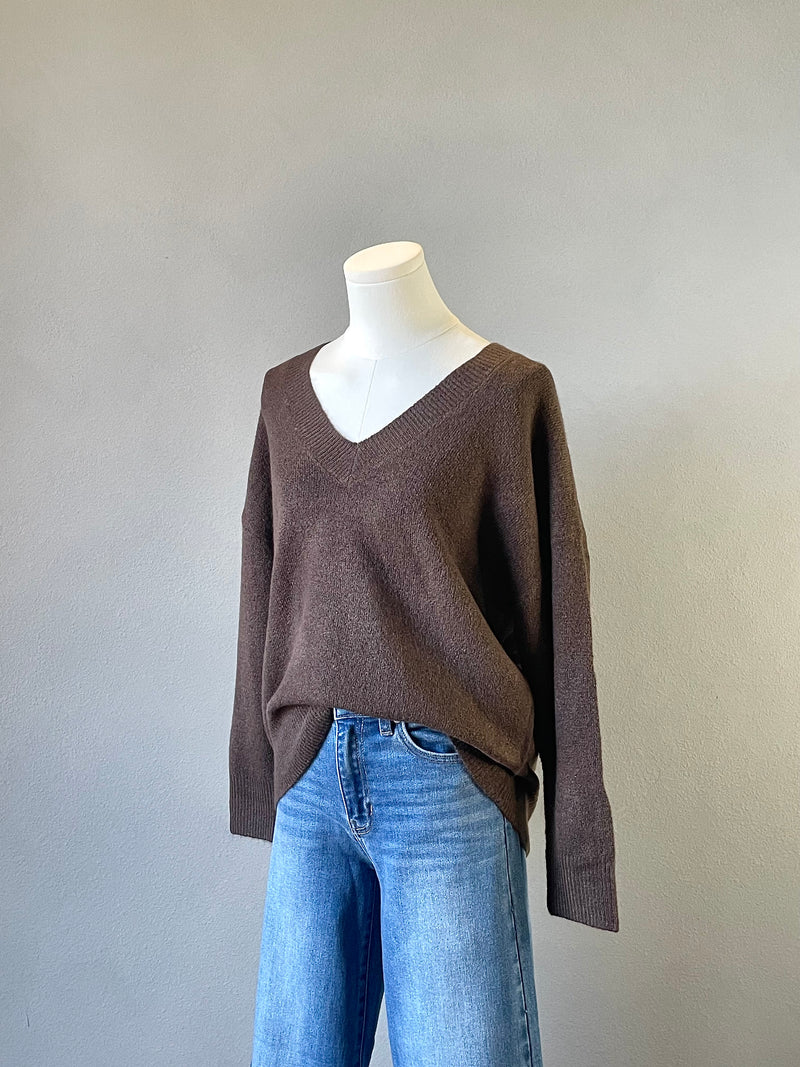 Sawyer V Neck Sweater