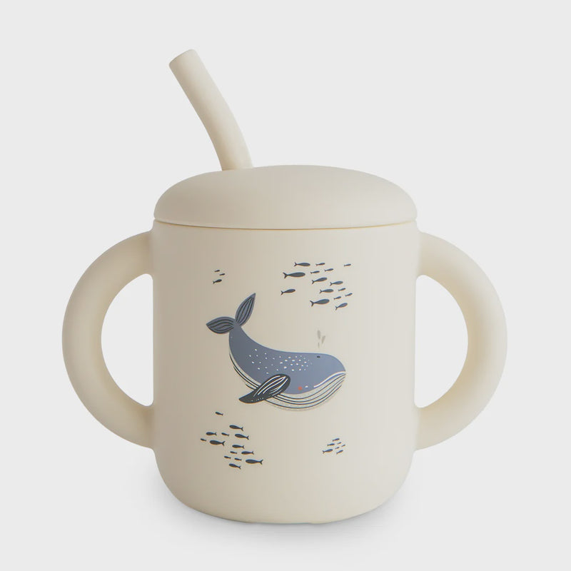 Whale Training Cup + Straw