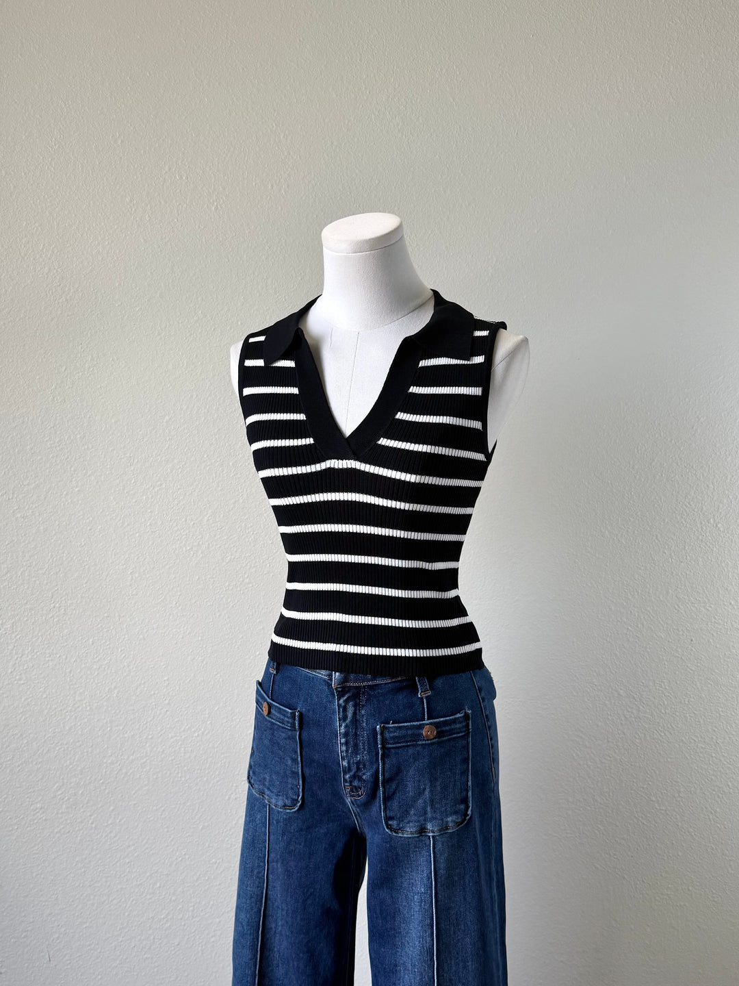 Simon Stripe Top