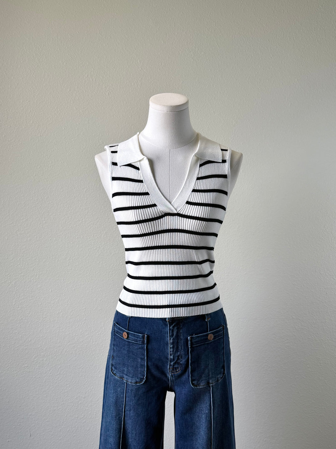 Simon Stripe Top