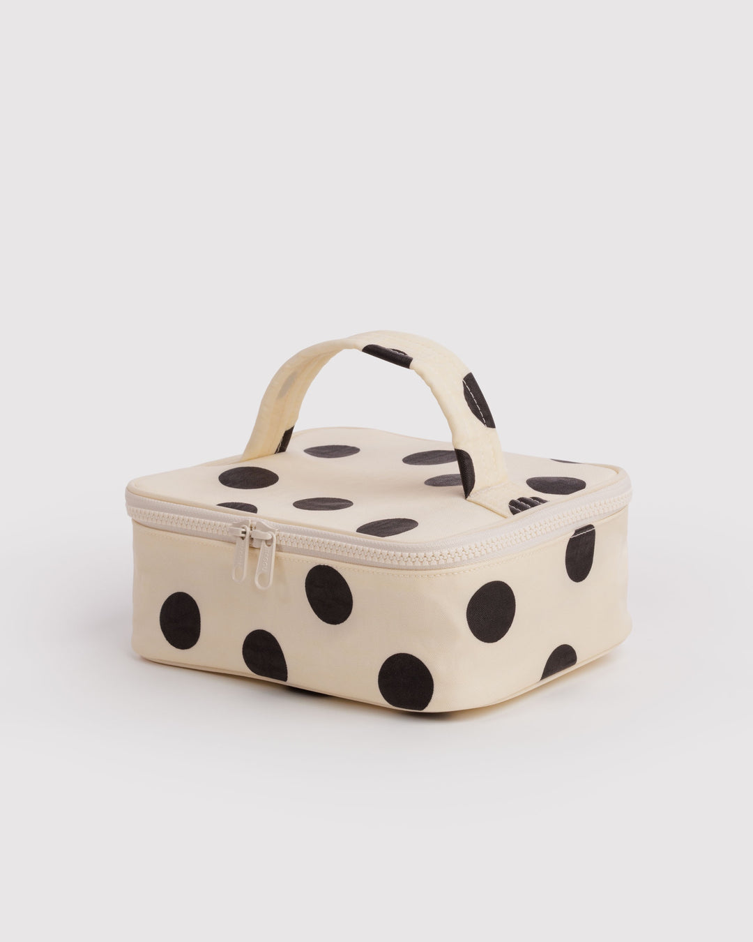 Cream Black Polka Dot Sm Cosmetic