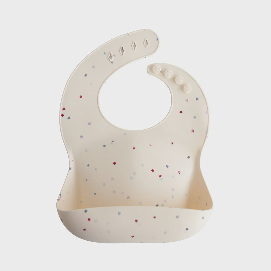Stars Silicone Bib