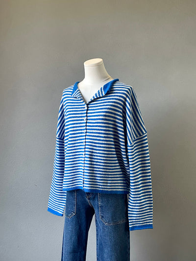 Striped Avalon Cardigan