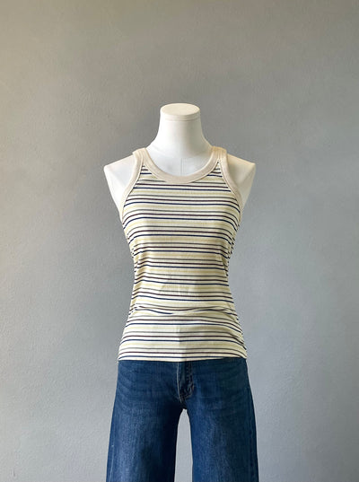 Striped Scoop Neck Tank