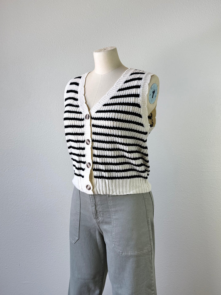 Striped Sweater Vest