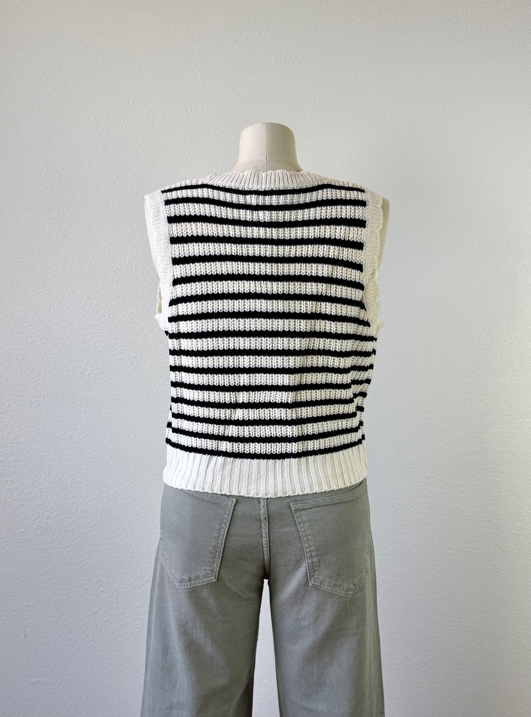 Striped Sweater Vest