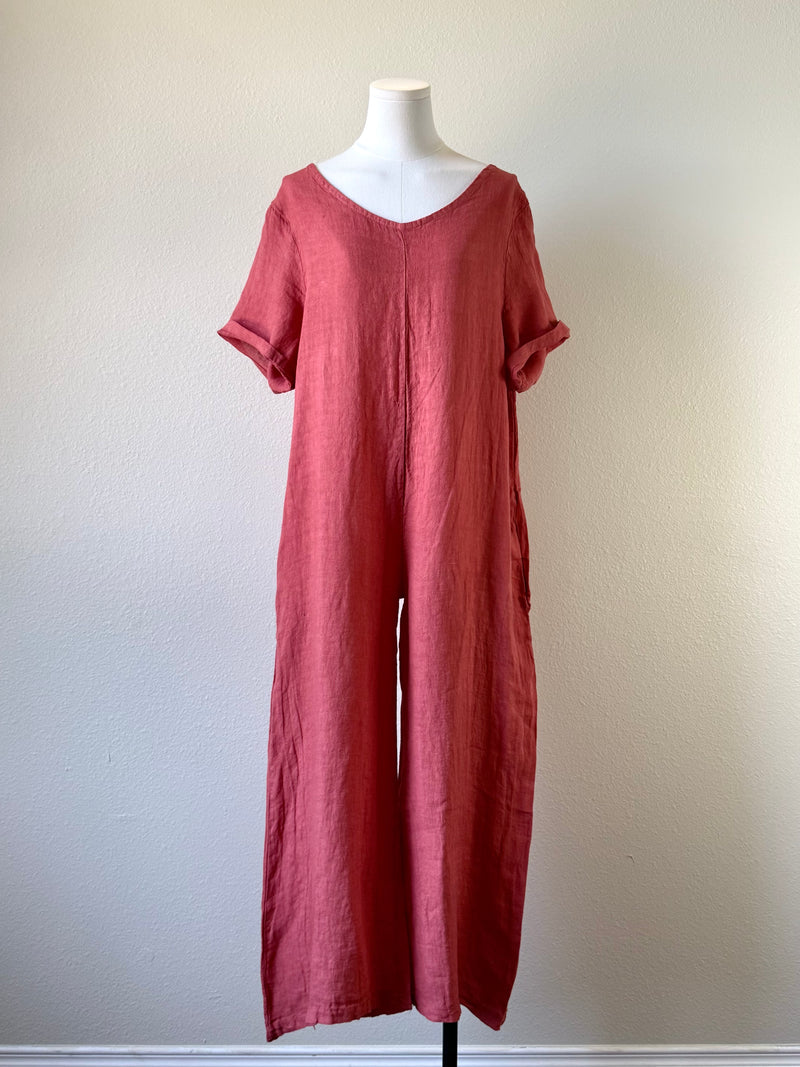 Tatum Cap Sleeve Jumpsuit