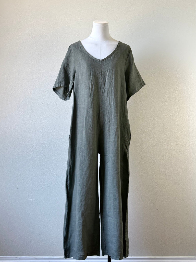 Tatum Cap Sleeve Jumpsuit