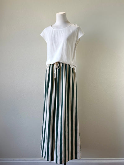 Wide Stripe Pants