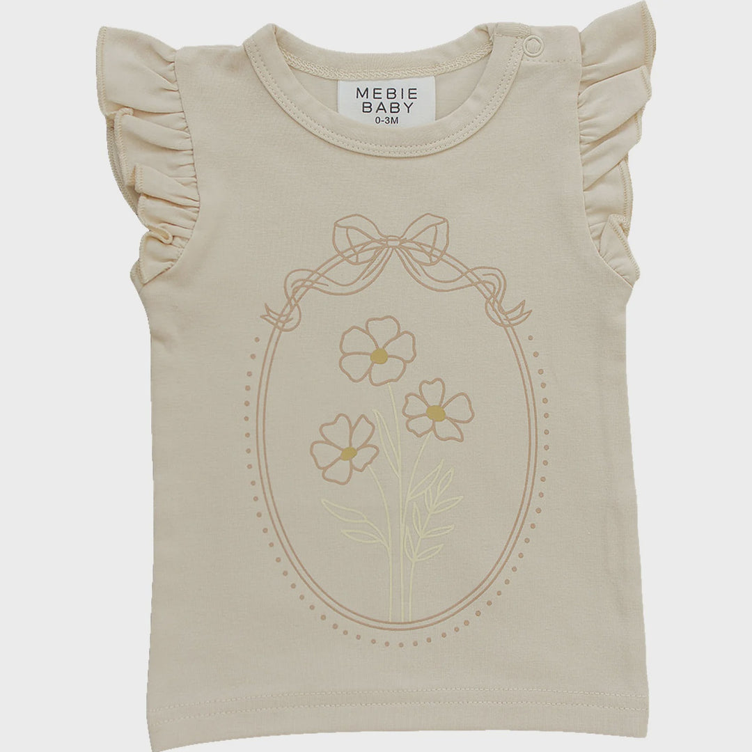 Framed Floral Tee