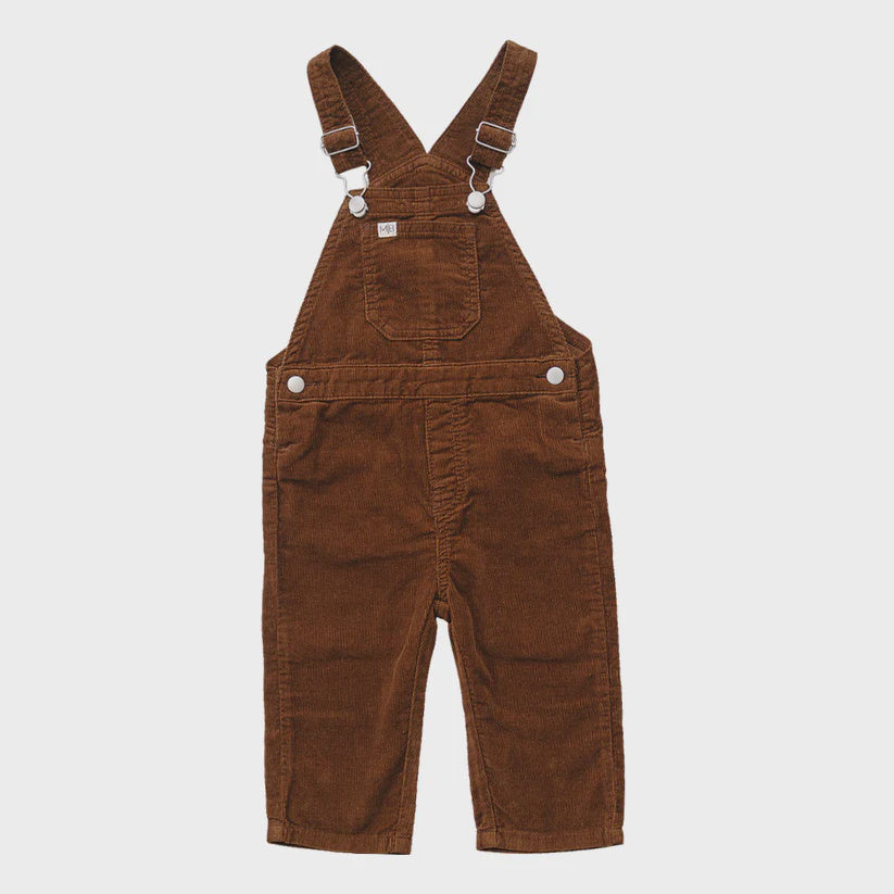 Brown Corduroy Overalls