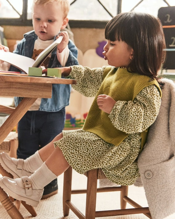 Layered Sweater Dress