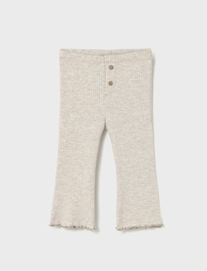 Oatmeal Ribbed Leggings