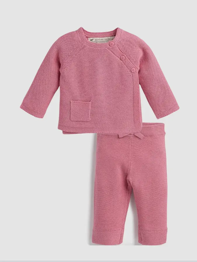 Organic Mauve Knit Set