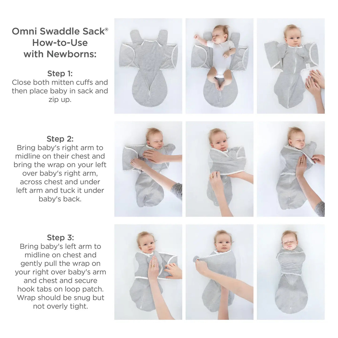 Peach Omni Swaddle Sack