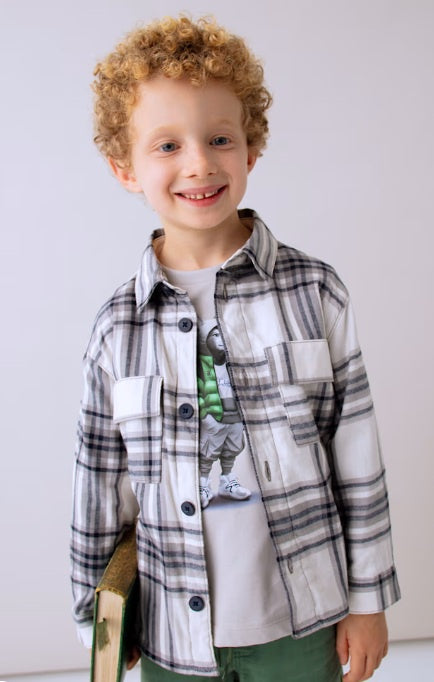 Checked Overshirt
