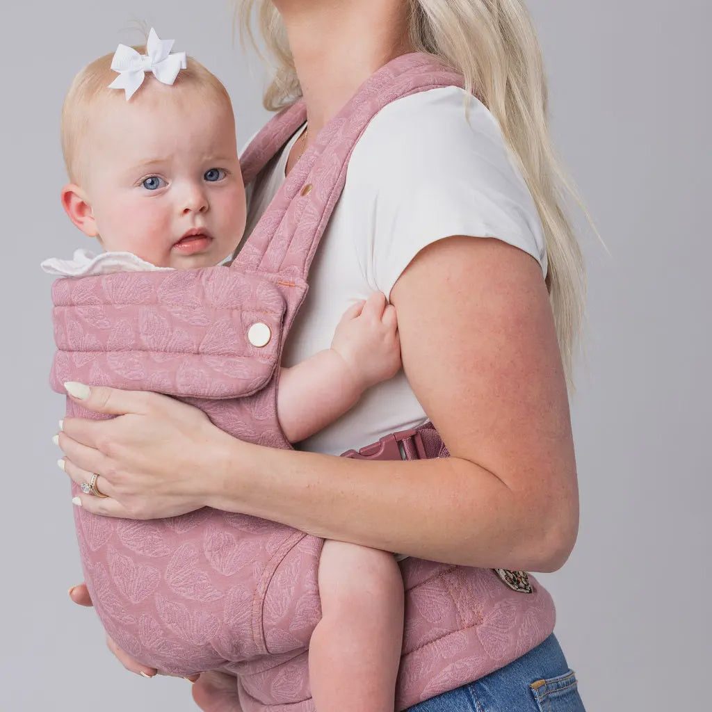 The Monarch Baby Carrier - Mauve Wings