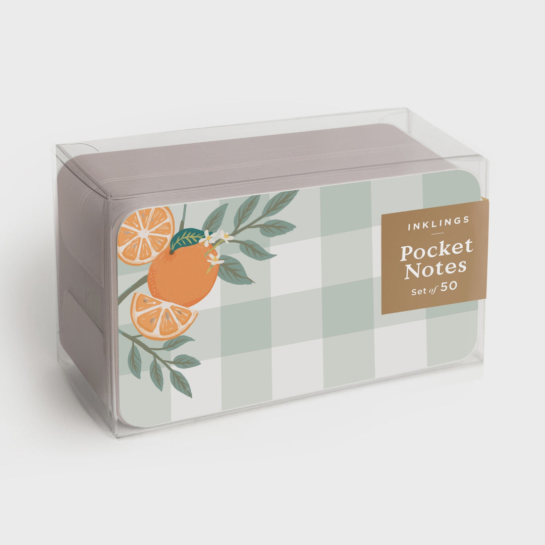 Orange Pocket Notes