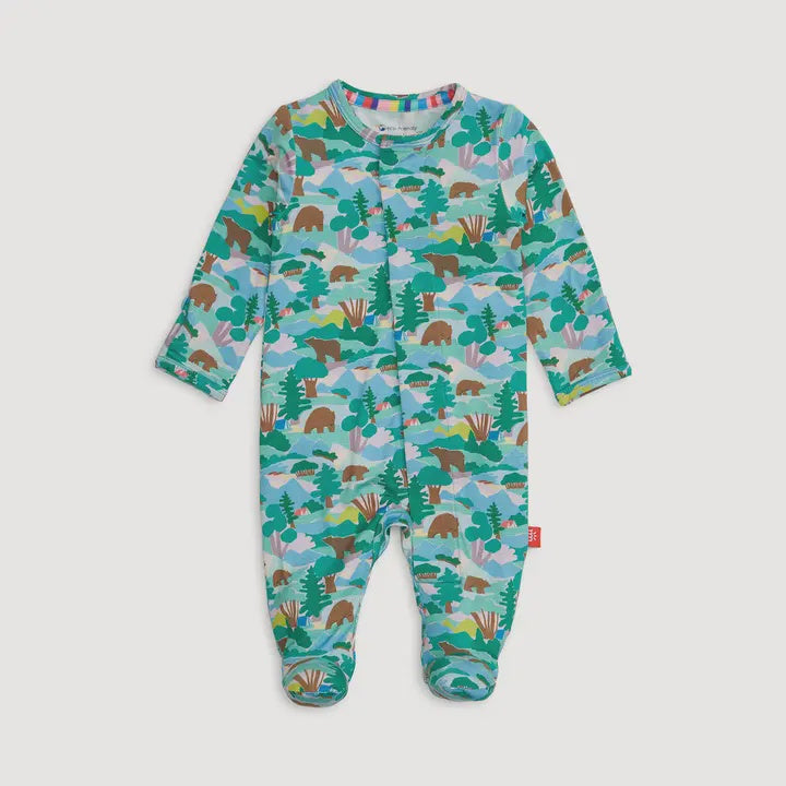 Camo Cubs Modal Footie