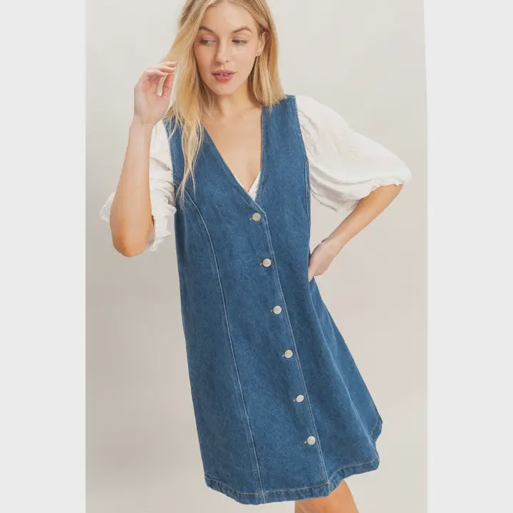 Angela Denim Dress