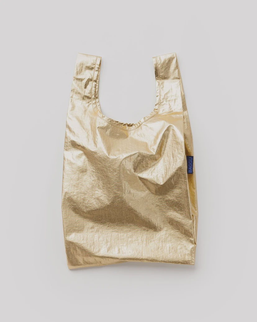 Gold Metallic Baby Baggu