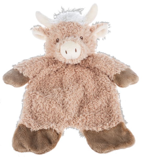 Highland Cow Flat Lovie